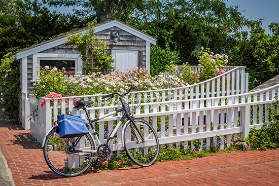 Boat,House,And,Bicycle,In,Martha’s,Vineyard